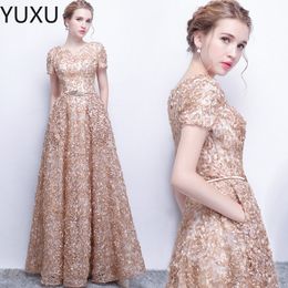 2023 Elegant Evening Dresses Glitter Formal Prom Dress Peplum Women Shiny Special Occasion Gowns