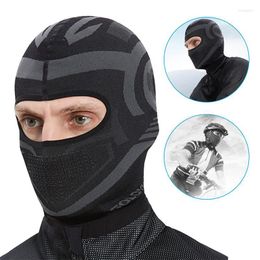 Berets Outdoor Riding Sports Face Mask Breathable Moisture Absorption Windproof Soft Comfortable Men Women Full Cycling Headgears