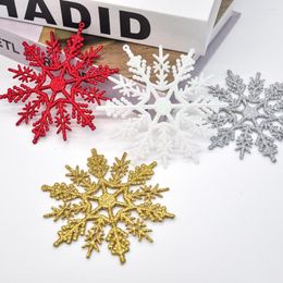 Christmas Decorations Shiny Snowflake Decoration Applique Wholesale Wedding Celebration Supplies Winter Adornos De Navidad