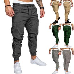 Pantaloni da uomo Pantaloni da uomo da uomo Casual Fitness Pantaloni sportivi da uomo Hip Hop Sportswear Tuta Pantaloni solidi da uomo Palestre Jogger Track