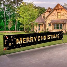 Christmas Decorations Christmas Outdoor Banners Merry Christmas Decor For Home Ornament Elk Santa Claus Elf Xmas Gifts Navidad Year 220901