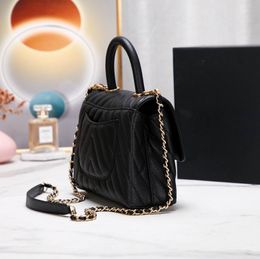 Luxury Designers Handbag Tote Shoulder Clutch Bags Crossbody Shopping Bag lambskin purse wallet pouch totes coco handle black