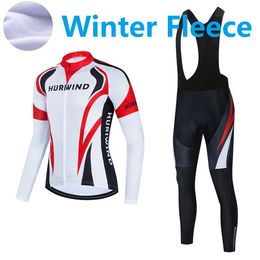 2024 Pro Mens Winter Cycling Jersey Set Long Sleeve Mountain Bike Cycling Clothing Breathable MTB Bicycle Clothes Wear Suit M7