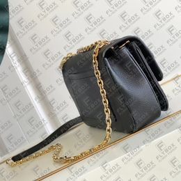 M46201 Louis Vuitton Monogram Marceau Chain Handbag