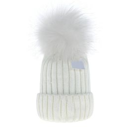 Thick Warm Winter Hat For Women Soft Stretch Cable Knitted Pom Poms Beanies Hats Womens