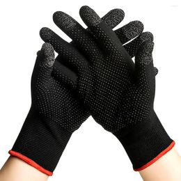 Cycling Gloves 2pcs Anti Slip Touch Screen Men Women Breathable Sweatproof Knit Thermal For Gaming Biking Random Color