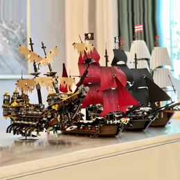 Blocks Ideas creatoring Classic Ship Model Moc Modular Building Bricks Action Figures Educational Kids Children Girls Toys 220902