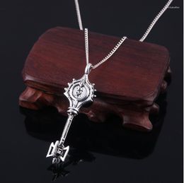 Pendant Necklaces Xcostume Anime Eternal Necklace Key Cosplay Costume Dress Props Alloy Unisex