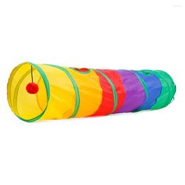 Cat Toys Tunnel Pet Tube Collapsible Play Toy Indoor Outdoor Kitty Puppy For Puzzle Interactive Exercising Training Supplies