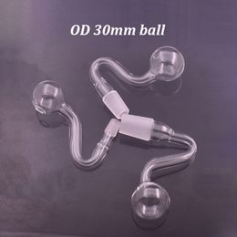 BIG oil bowl smoking accessories 10mm 14mm 18mm Male Female Joint Pyrex Glass Oil Burner pipe for glass bong hookah high quality cheapest