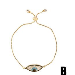 Jewellery Bracelets Strands eye Bracelet Zirconia Jewellery Cubic Crystal Cz Fashion Charm dr6tik