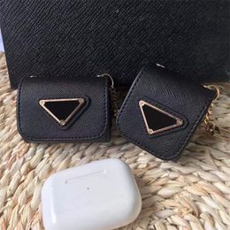 Fashion Headphone Accessories Inverted Triangle Designer Earphone Cases For Airpods 3 Wireless Earphone Cover