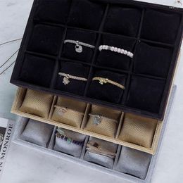 Watch Boxes Jewellery Tray Organiser Bracelet Display Showcase 12 Grid Pillows Without Lid Storage Holder Gifts Men Women