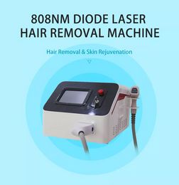 Newest design Product 808nm laser diode hair removal machine 808 nm opt Skin rejudvtment painless hair remover portable equipment 2000w optput power For Spa