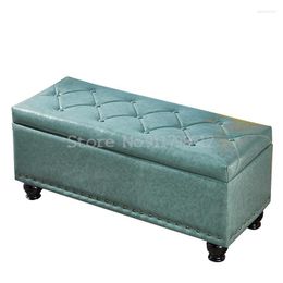 Clothing Storage Home Stool Can Sit Rectangular Bedroom Sofa Shoe Changing Long Bed End Height 40cm