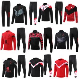 2024 Soccer Tracksuits IBRAHIMOVIC PIATEK KAKA Training Suit CALHANOGLU Football Jersey Adult Soccer Set