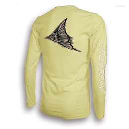 Солнцезащитные очки Cawanfly Мужская рыбацкая рубашка на открытом воздухе с длинным рукавом UPF50 защита от ультрафиолетового ультрафиолета быстро