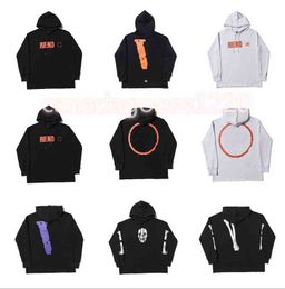 Hoodie Hoodies big v Mens Womens Fashion Streetwear Pullover Sweatshirts Loose Lovers Tops Clothing vlones#s-xlL1KH