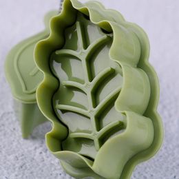 mould shapes NZ - Baking Moulds 4Pcs set DIY Bake Mold Leaf Shape 3D Cookie Cutter Biscuit Molds Kitchen Tool