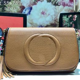 Designer Evening Bags Classic Soho Head Cover Camera Bag Cowhide Leather Chain Crossbody Shoulder High Solid Color g Purse Women Wallets Messenger Ba