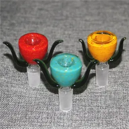 Glass Bowl male 14mm For Hookah Water Bong pipe smoking bowls Ash Catcher quartz banger