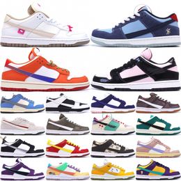 clear floor UK - Newest Designer SB Low Casual Shoes Men Women Chunky Reverse Panda Bling Pink Foam Black Hot Curry Sun Club Lilac Malachite Green Trainers DunkS Skate Sneakers