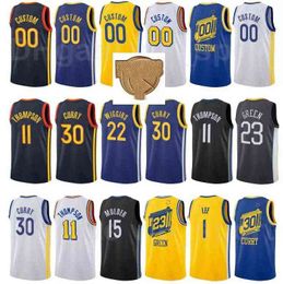 The Finals Patch stitched Basketball Andrew Wiggins Jersey 22 Draymond Green 23 Damion Lee 1 Eric Paschall 7 Stephen Curry 30 Klay Thompson James Wiseman Moses Moody