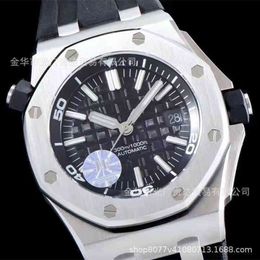 Man Watches Ap15703 Roya1 Series Offshore 0ak Classic Sports Automatic Mechanical Watch Rubber Band Mens