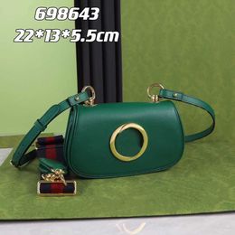 Evening Bags Designer High Quality Bags Classic Women's Handbag Double G Metal Chain Leather Clutch Bag Shoulder Bag