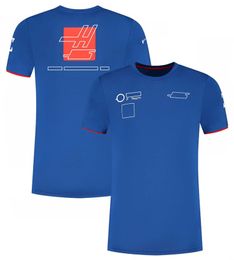 New F1 T-shirt Men's Racing Series T-shirt Summer casual quick-drying team uniform