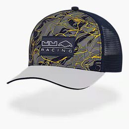 2022 F1 Racing Cap Formula 1 Team Logo Baseball Cap Brand New Full Embroidered Sun Hat Fashion291j