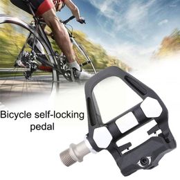 Bike Pedals 1 Pair Of Bicycle Pedal Road Lock With Cleat Riding Lightweight SPD Aluminium Equipment Alloy A4A2