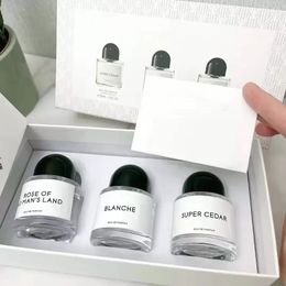 Factory direct Freshener Perfume set kit 3pcs 30ml Fragrance spray super cedar balance rose of no man's land cologne HIgh quality Parfum