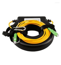 Fibre Optic Equipment Mini SC UPC/APC Singlemode OTDR Test Optical Reels FTTH Launch Cable Box