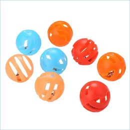 Cat Toys Cat Toys Throwing Balls Interaction Pet Products Funny Hollow Training Bell Toy Teaser Chewing Scratch Rattle R Homeindustry Dhase