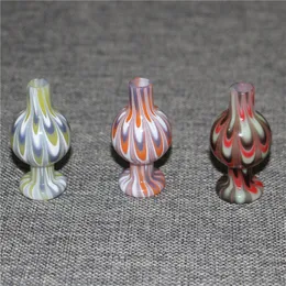 Smoke Bubble Glass Carb Cap for Quartz Banger Nail Dome Glass Bongs Water Pipes Dab Oil Rigs Thermal Smoking Accessory