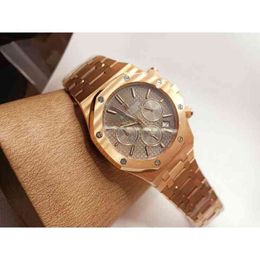 Luxury Mens Mechanical Watch Es Roya1 0ak 1 1 Chronograph Function Men C9bc Swiss Es Brand Wristwatch