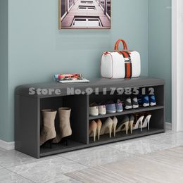 Clothing Storage Solid Wood Nordic Shoe Rack Simple Multi-layer Can Sit On A Stool Home Entry Space-saving Cabinet Porch