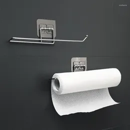 Hooks Kitchen Toilet Paper Holder Tissue Shelf Organiser Bathroom Roll Towel Rack Accessories