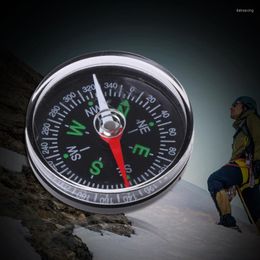 Outdoor Gadgets Mini Compass Portable Button Survival Guide North Navigation Handheld Design Tool Camping Hiking Equipment