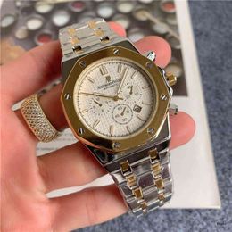 Luxus -Herren Mechanical Watch Original Ein PS Sports Edelstahl -Gurt Zifferblatt Schweizer es Brand Armbanduhr