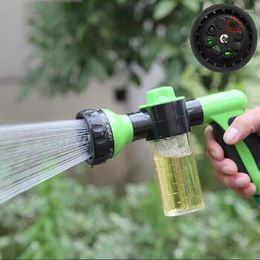 Lance Universal Adjustable Water Spray Foam Dispenser Garden Hose Nozzle Soap Car Window Glass Washing