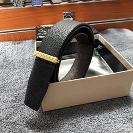 business clothes for men UK - 2022 NEW High Quality Belts Men Clothing Accessories Business Belts For Men Big Buckle Fashion Mens Leather Belts Whole206F