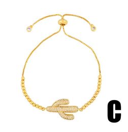 Jewellery Bracelets Strands cactus Bracelet Zirconia Jewellery Cubic Crystal Cz Fashion Charm w4yh