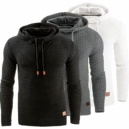 Men's Sweaters Men Spring Autumn Casual Hooded Pullover Warm Knitted coat Pull Homme Plus Size 5XL Outerwear 220902