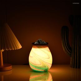 Fragrance Lamps Creative Ceramic Aroma Diffuser Plug-in Heating Scented Wax Melter Insulation Plate Desktop Artist's Home Lamp