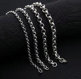 new design stainless steel chain necklace 2.5MM 18-24inches Top quality fashion Jewellery