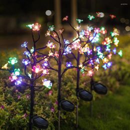 Strings Solar Garland Light Landscape Tree LED String Lights For Garden Lawn Yard Christmas Day Decoration Outdoor Waterproof