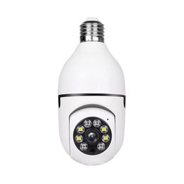 WirelessWiFi 1080P Security Camera for Home Surveillance Screw into The E27 Light Bulb Socket Spotlight Colour Night Vision HD Two-Way Talk Motion Alarm PTZ 360 Degree