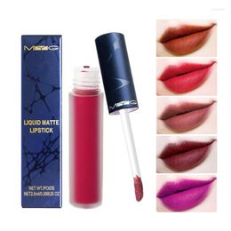 Lip Gloss Lips Makeup Waterproof Liquid Matte Lipstick Velvet Sexy Red Brown Black